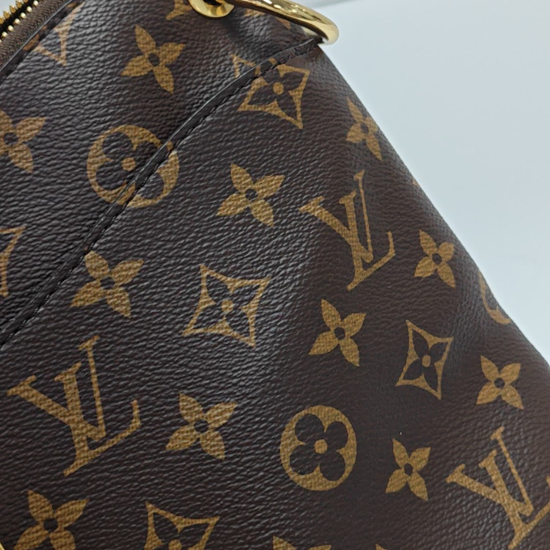 ODEON MM Monogram Coated Canvas Brown