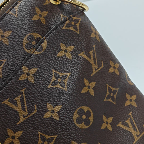ODEON MM Monogram Coated Canvas Brown