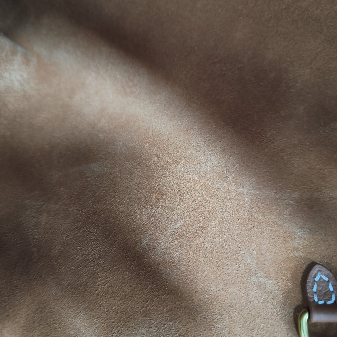 LOW KEY HOBO MM Monogram Calfskin Brown