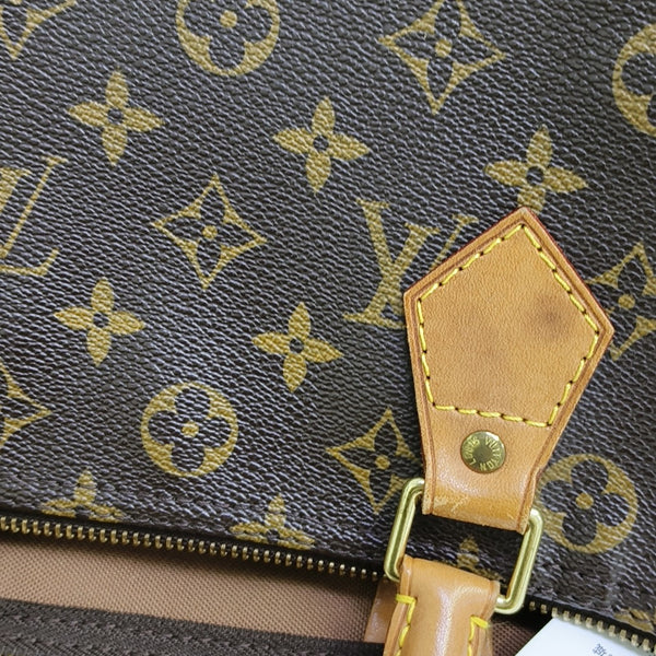 SPEEDY 30 Monogram Coated Canvas Brown