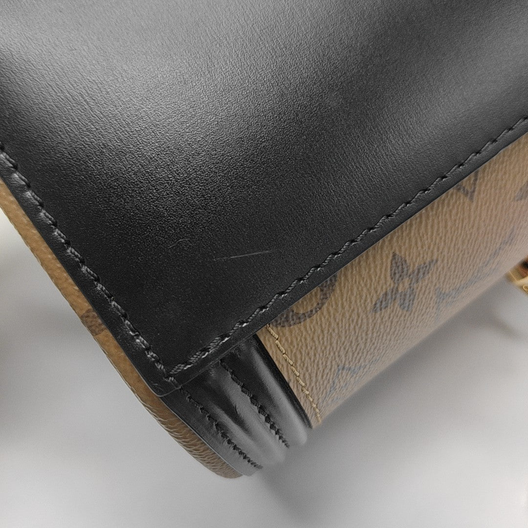 CANNES PM Monogram Coated Canvas Brown