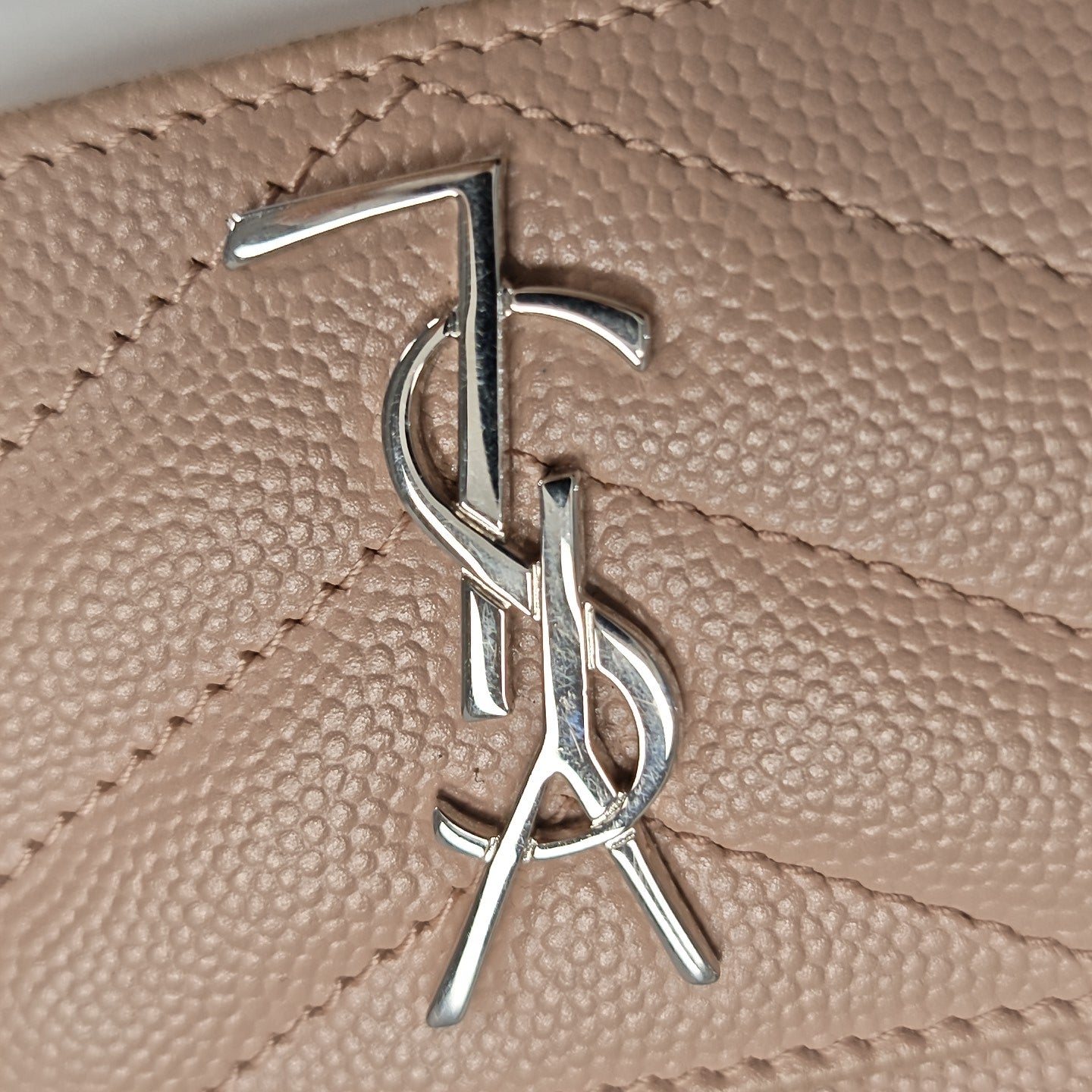 MONOGRAM Calfskin Pink Card Holder