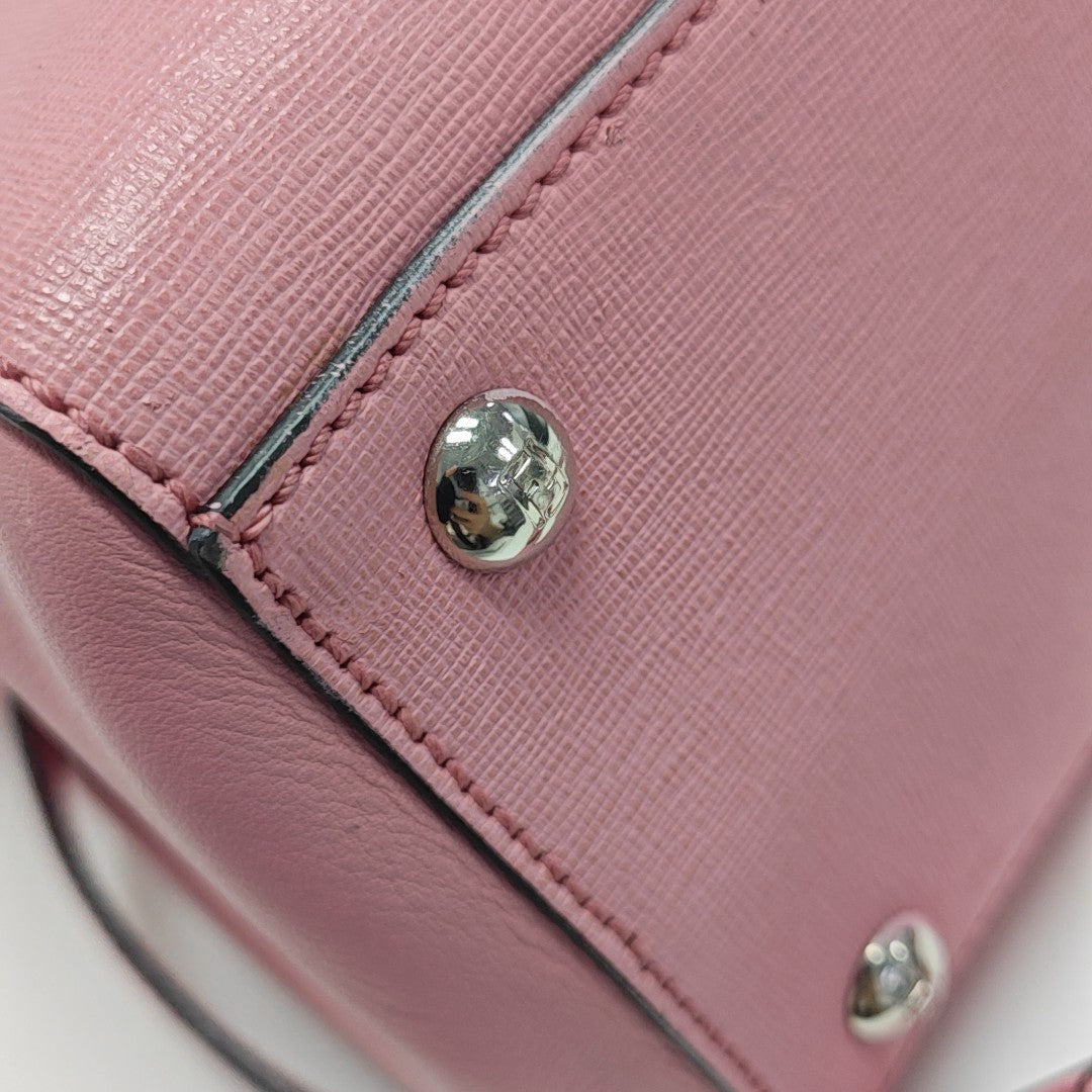 2 Jours Small Calfskin Pink