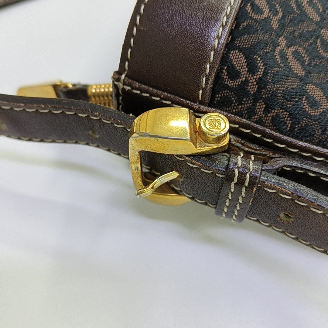 Canvas Shoulder Bag Brown