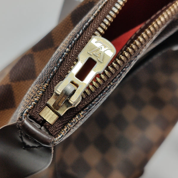 VERONA MM Damier Ebene Coated Canvas Brown