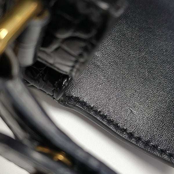 Sharp Calfskin Black