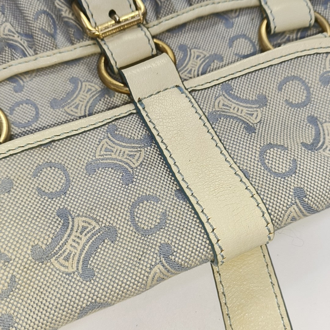 Canvas Shoulder Bag Blue