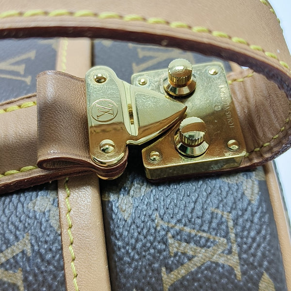 BOITE CHAPEAU PM Monogram Coated Canvas Brown