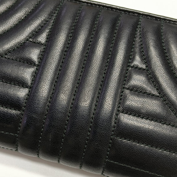 Diagramme Mini Quilted Lambskin Black