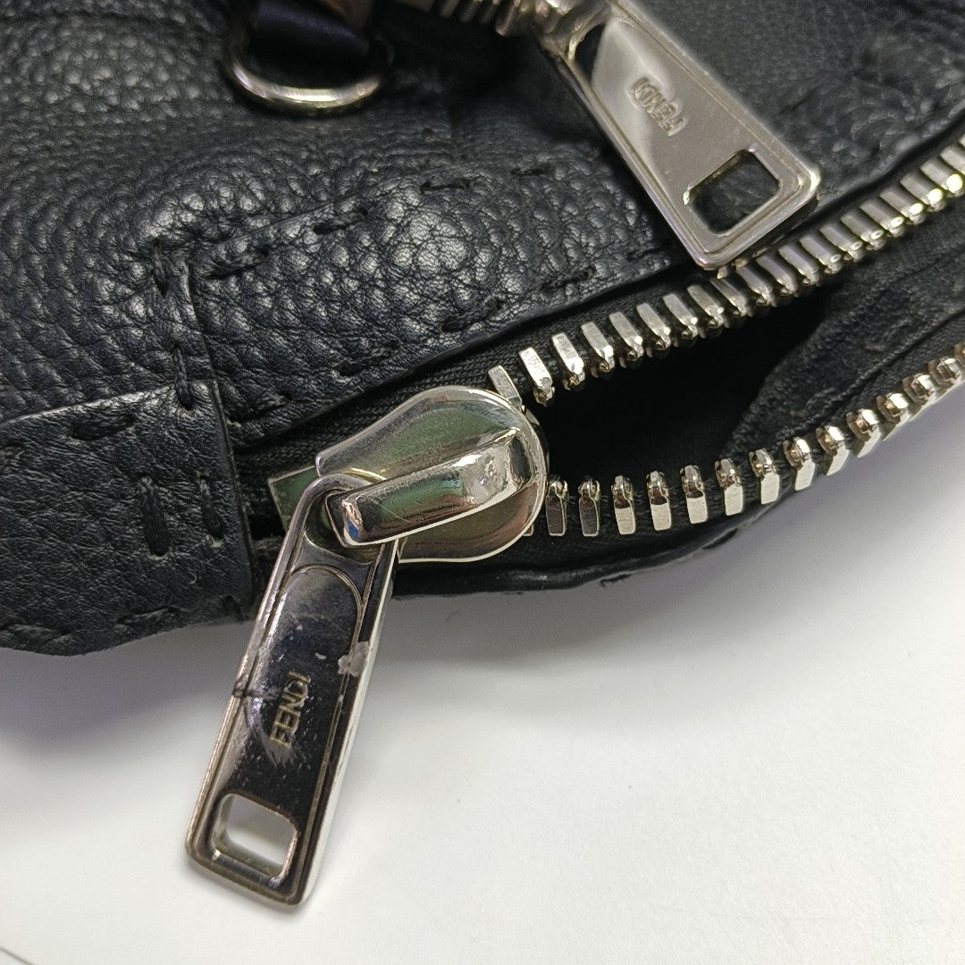 No Words Calfskin Black