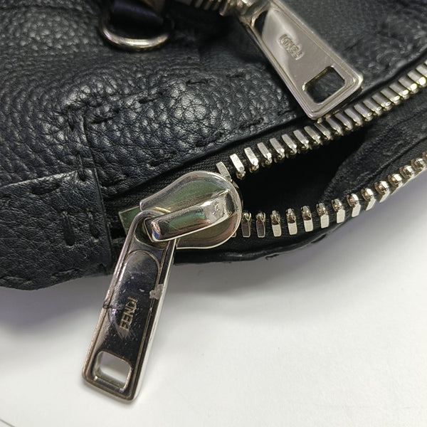 No Words Calfskin Black