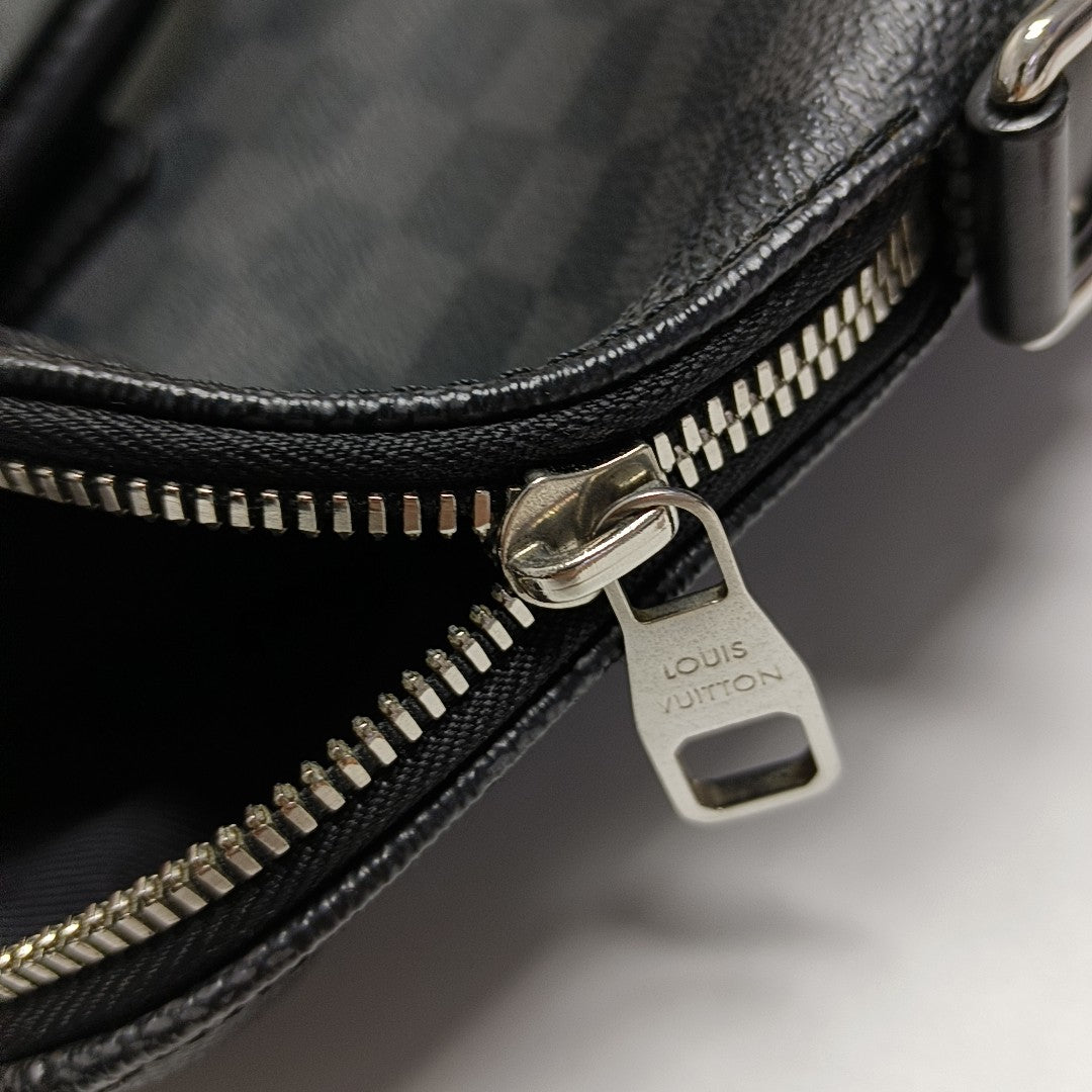 PORTE-DOCUMENTS Damier Graphite Coated Canvas Gray