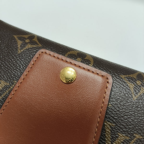 PADLOCK Monogram Coated Canvas Brown