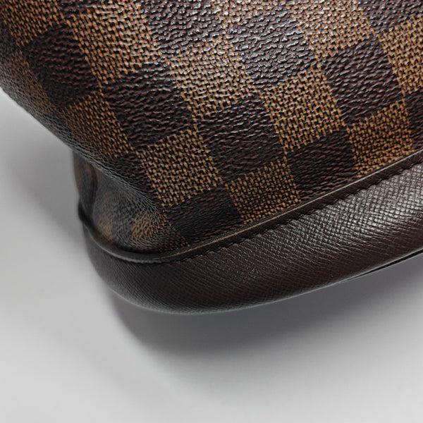 BUCKET PM Damier Ebene Coated Canvas Brown