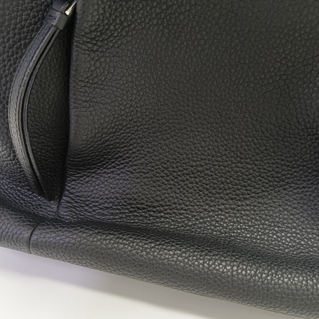 Calfskin Backpack Black