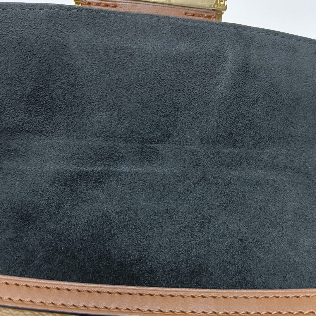 DAUPHINE Mini Coated Canvas Brown