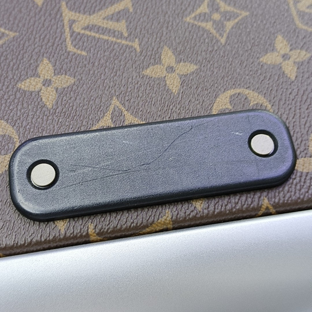 HORIZON Monogram Coated Canvas Brown