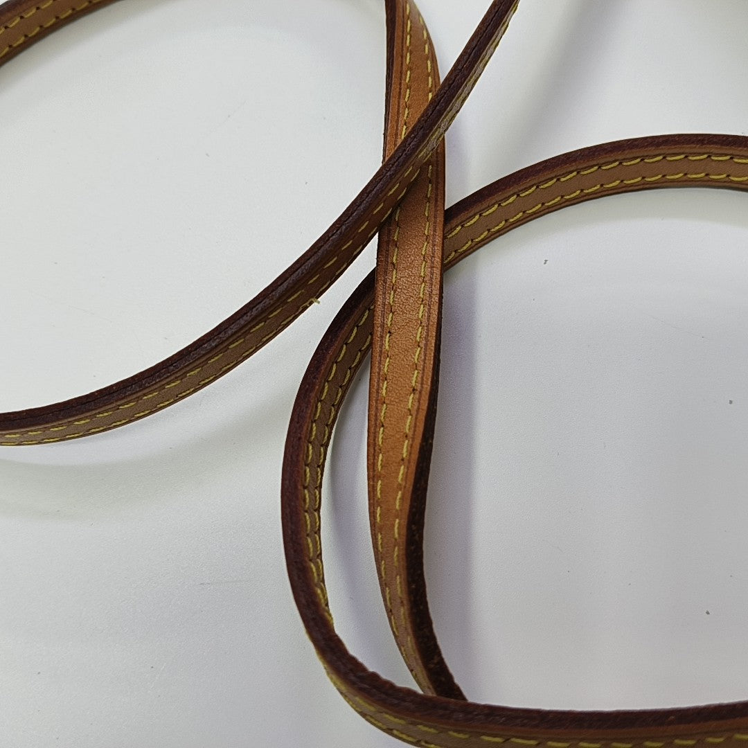 NÉONOÉ Nano Monogram Coated Canvas Brown