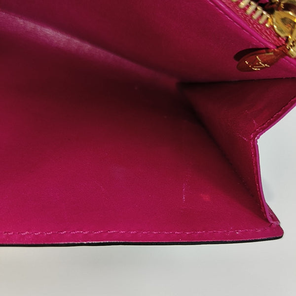 PORTE MONNAIE Patent Leather Red Wallet
