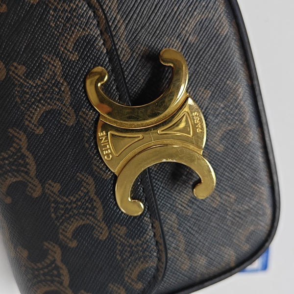 TRIOMPHE Mini Coated Canvas Black