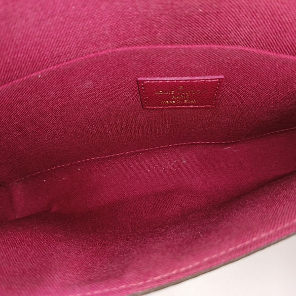 FÉLICIE Monogram Coated Canvas Brown
