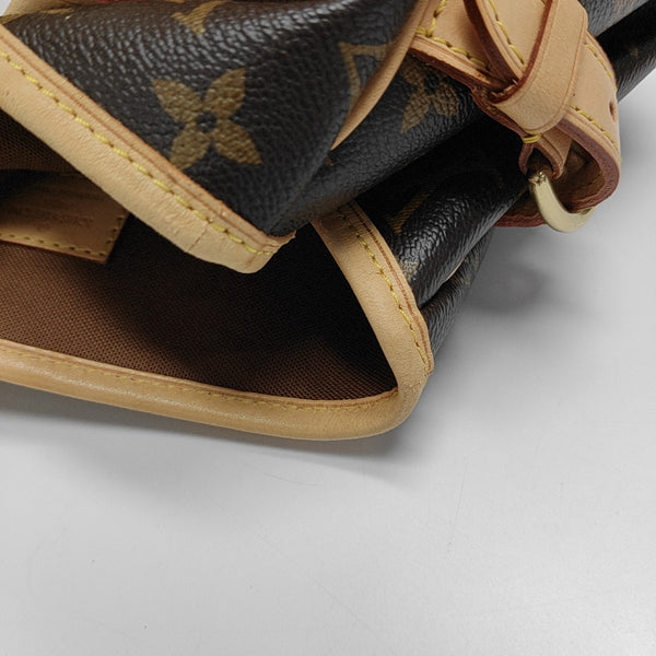 BATIGNOLLES PM Monogram Coated Canvas Brown