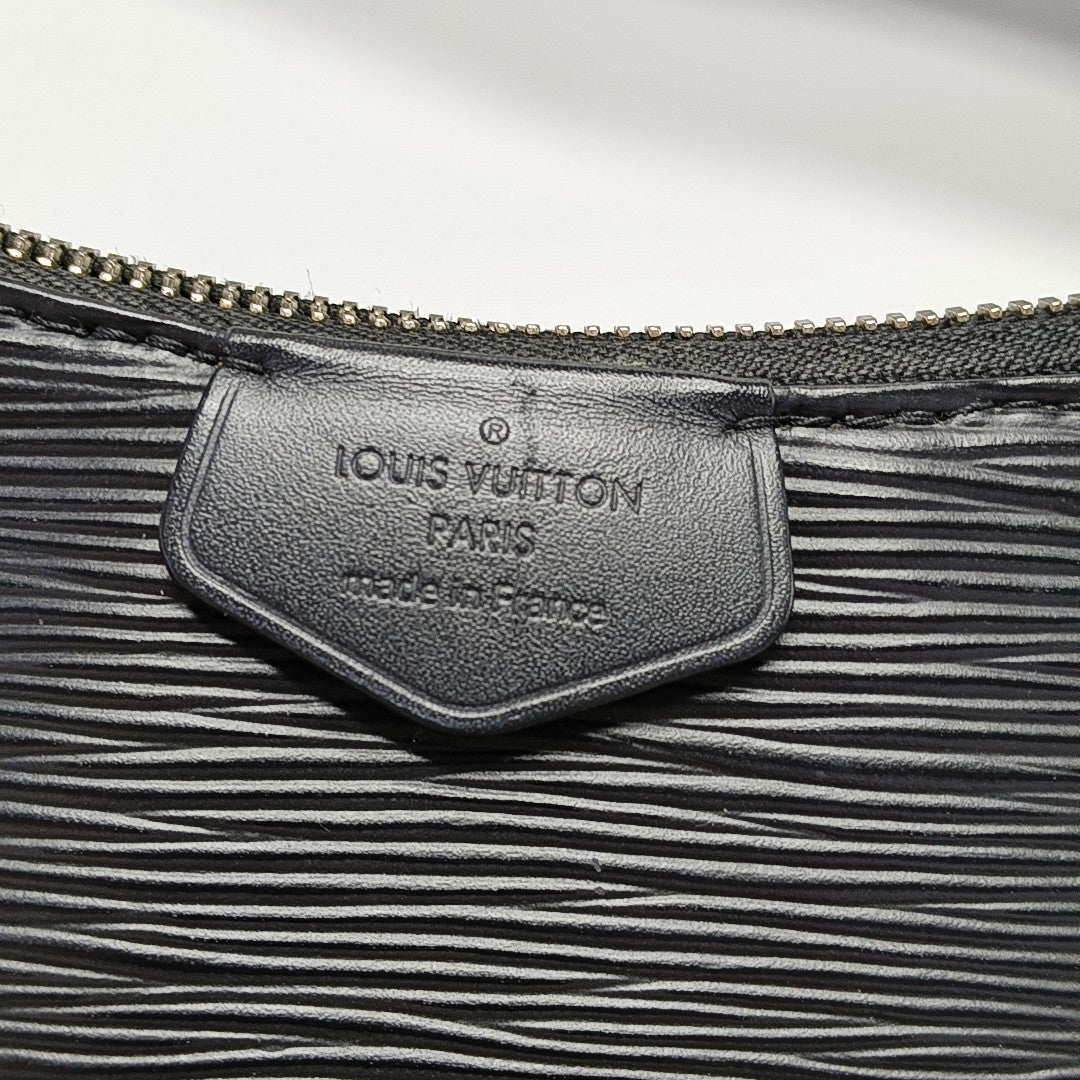 EASY POUCH ON STRAP Epi Black