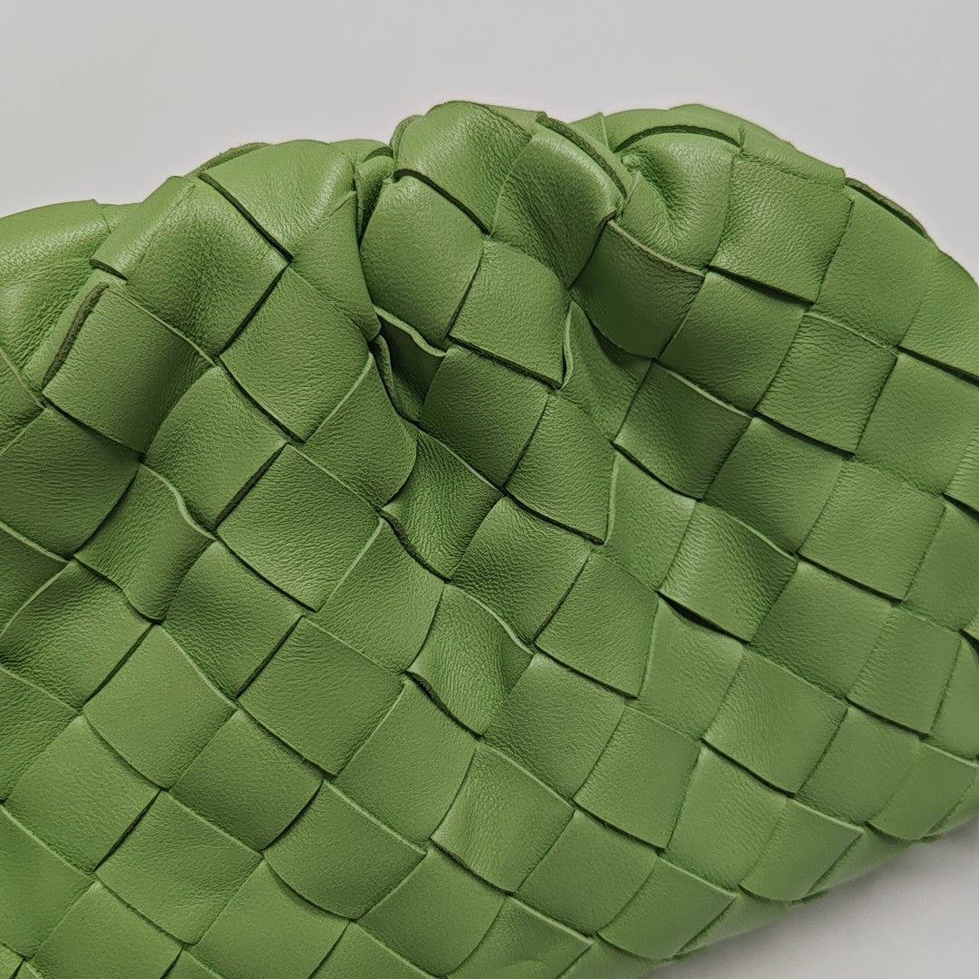 The Pouch Mini Lambskin Green