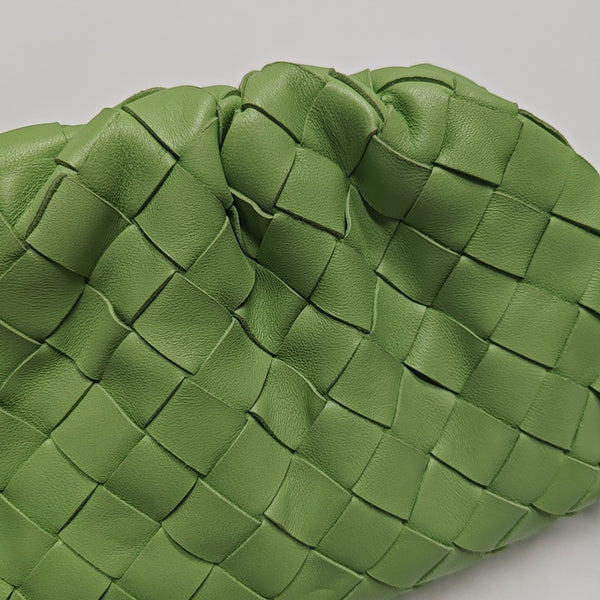The Pouch Mini Lambskin Green