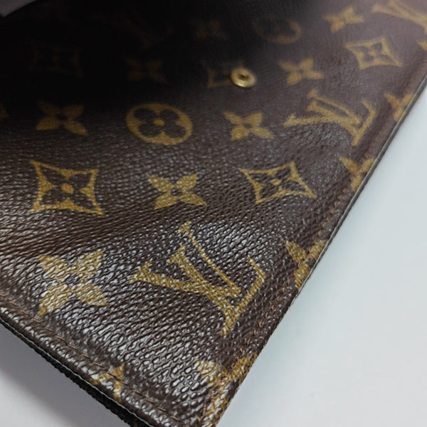 POCHETTE RABAT Monogram Coated Canvas Brown