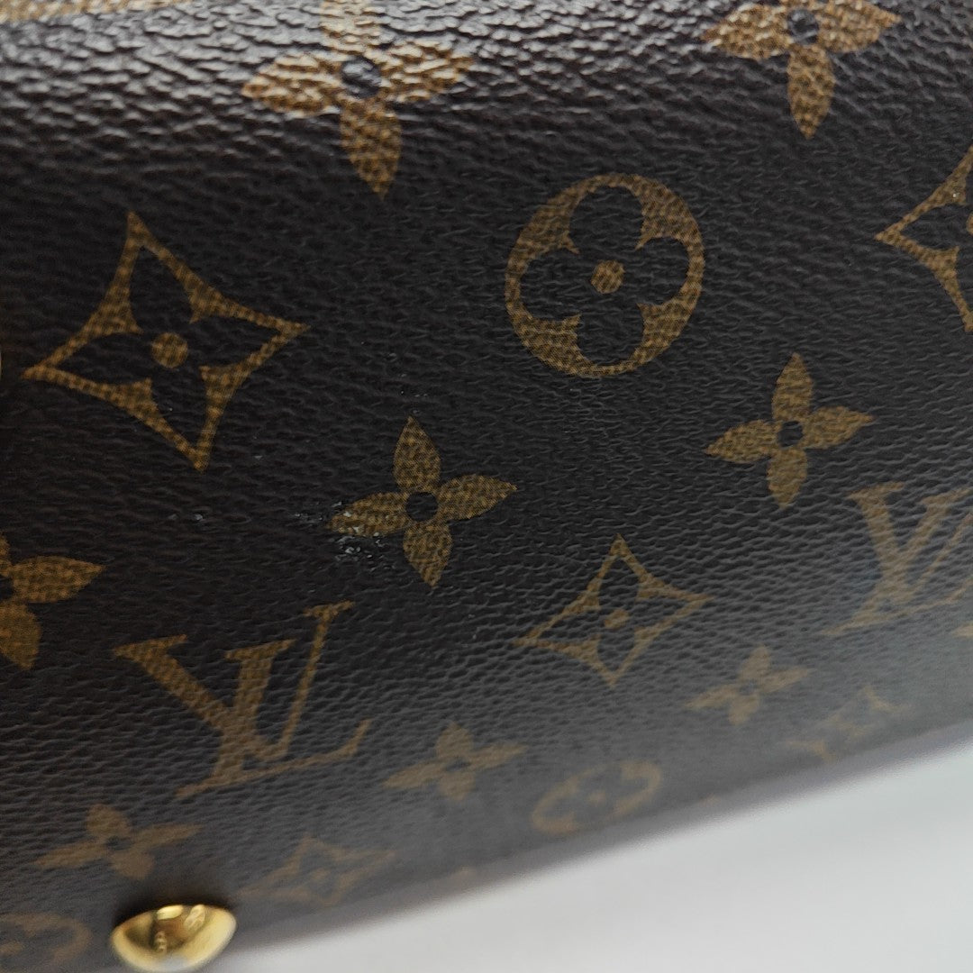 CARRYALL PM Monogram Coated Canvas Brown