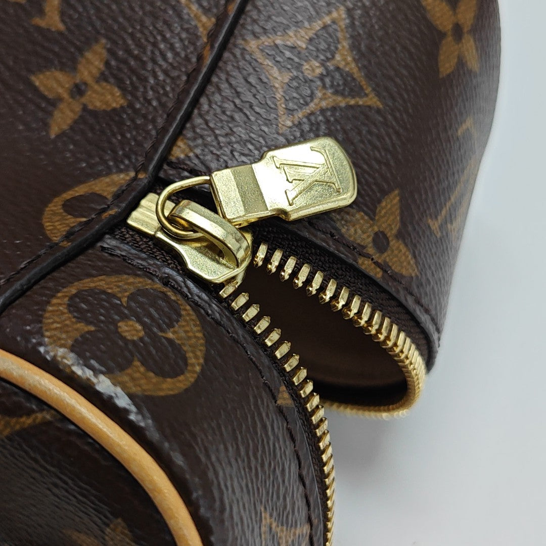 NICE Super Mini Monogram Coated Canvas Brown