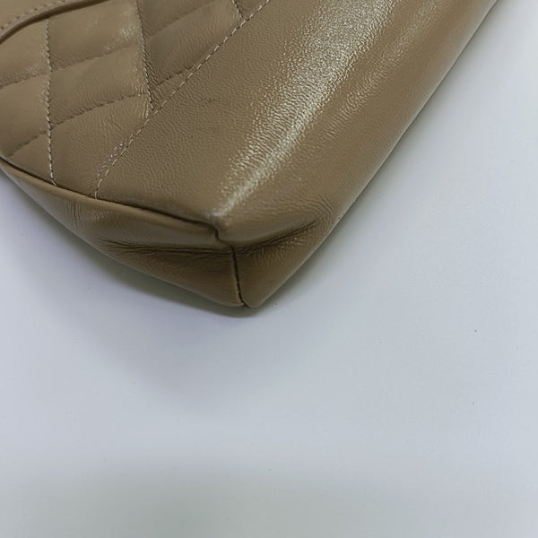 CHANEL 31 Mini Quilted Lambskin Beige