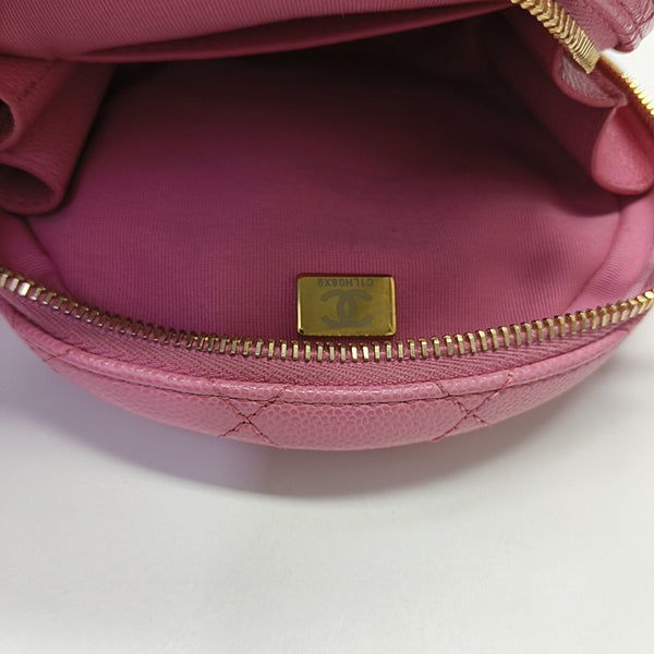 Quilted Grained Calfskin Pink