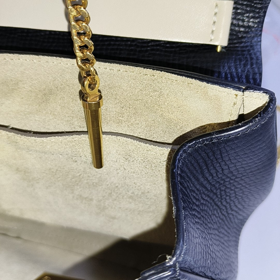 Drew Mini Calfskin Black