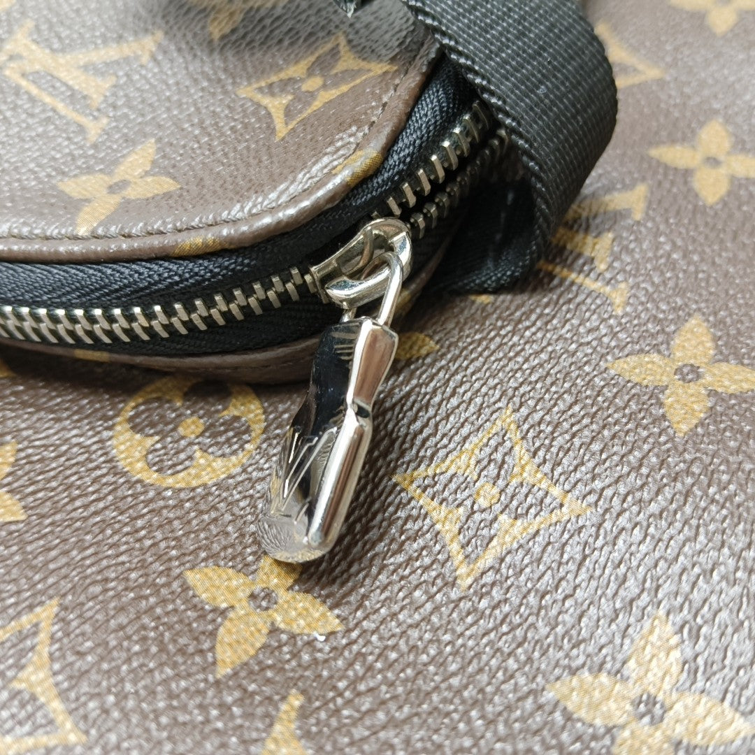 ZACK Monogram Coated Canvas Brown