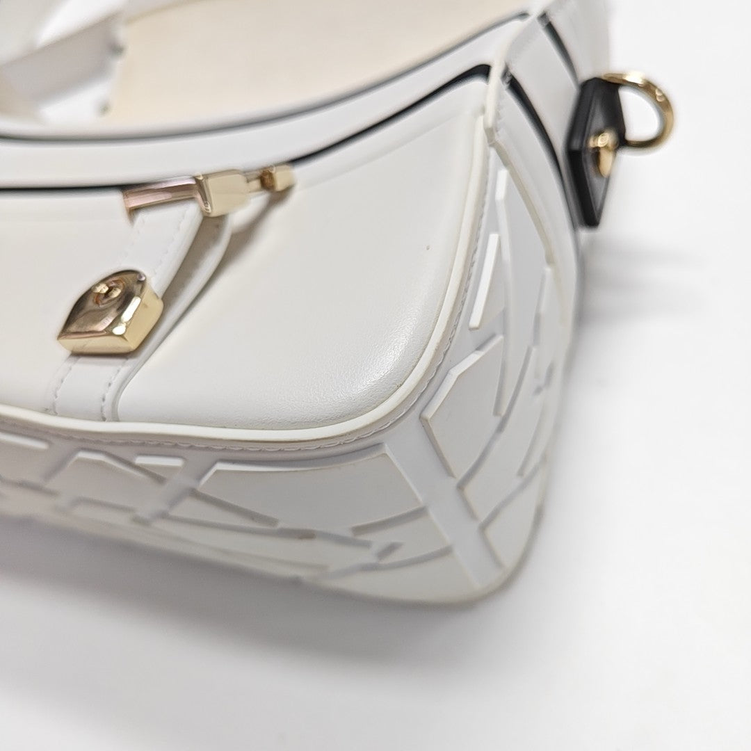Diorcamp Small Calfskin White