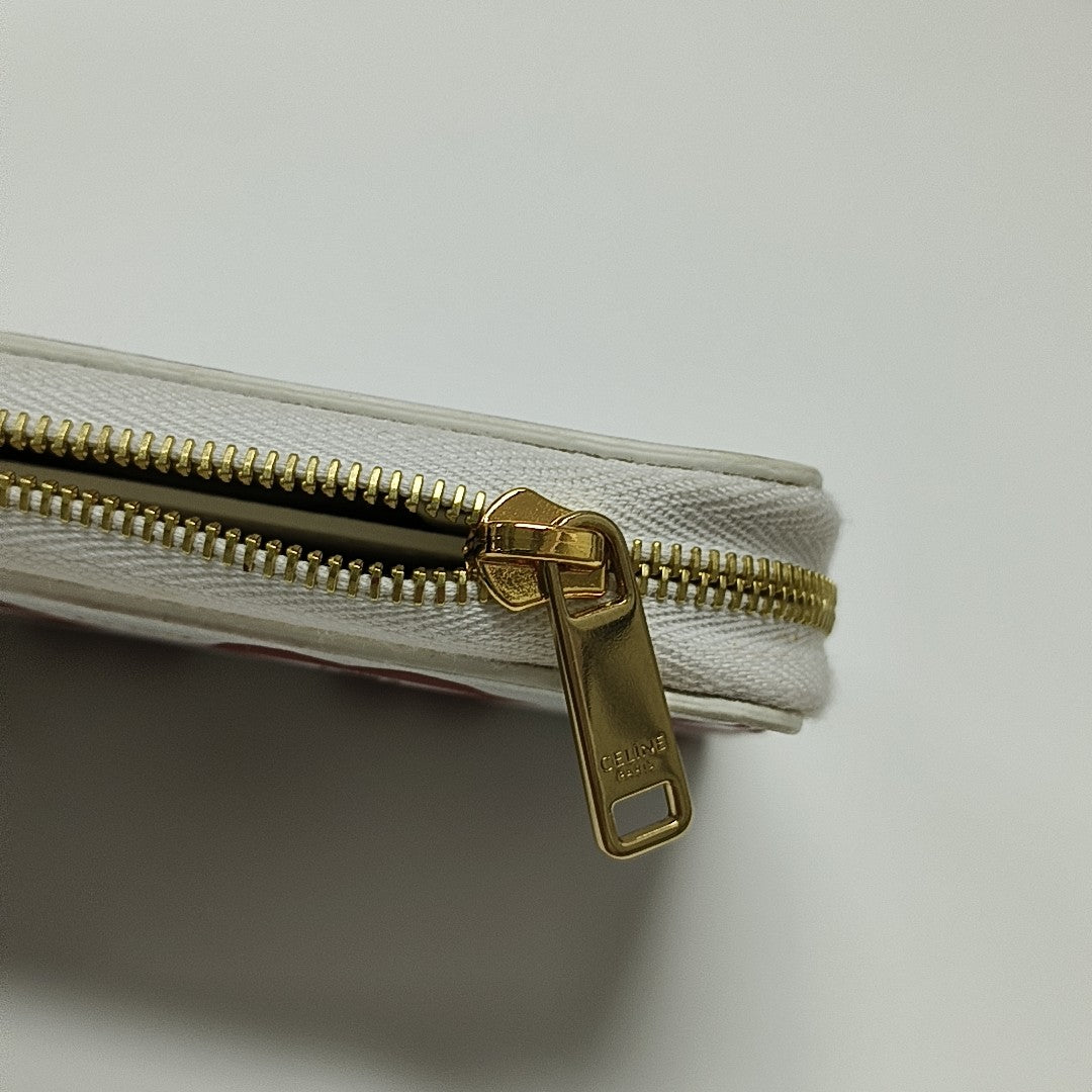 Calfskin Wallet White