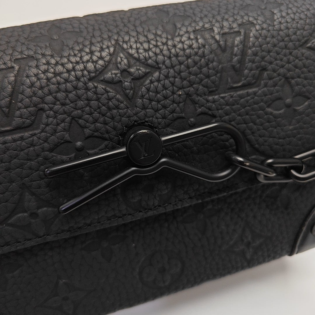 SOFT TRUNK Mini Monogram Calfskin Black