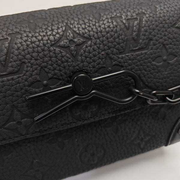 SOFT TRUNK Mini Monogram Calfskin Black