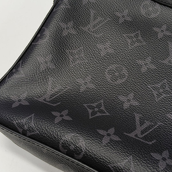 TRIO Monogram Coated Canvas Gray