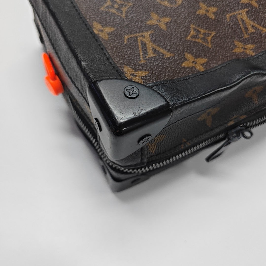 SOFT TRUNK Monogram Coated Canvas Brown