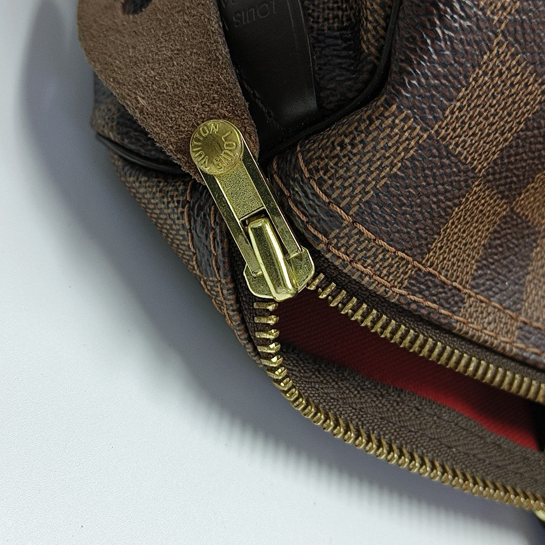 SPEEDY 35 Damier Ebene Coated Canvas Brown