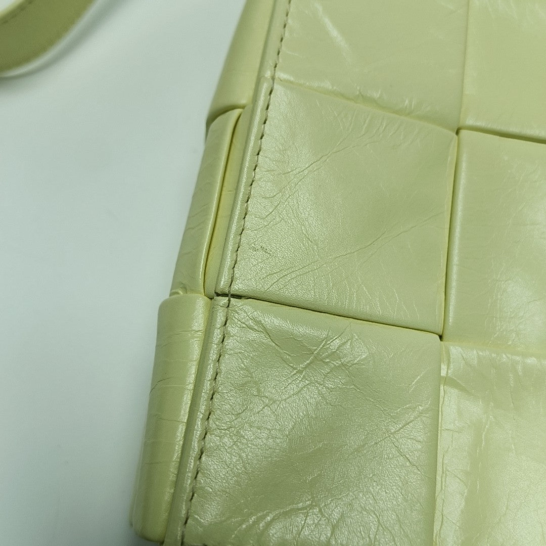 Cassette Mini Calfskin Yellow