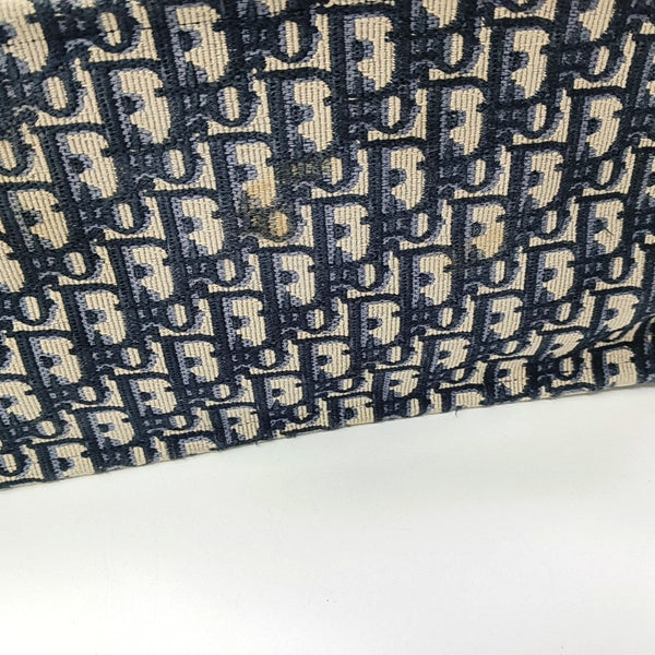 Book Tote Medium Oblique Canvas Blue