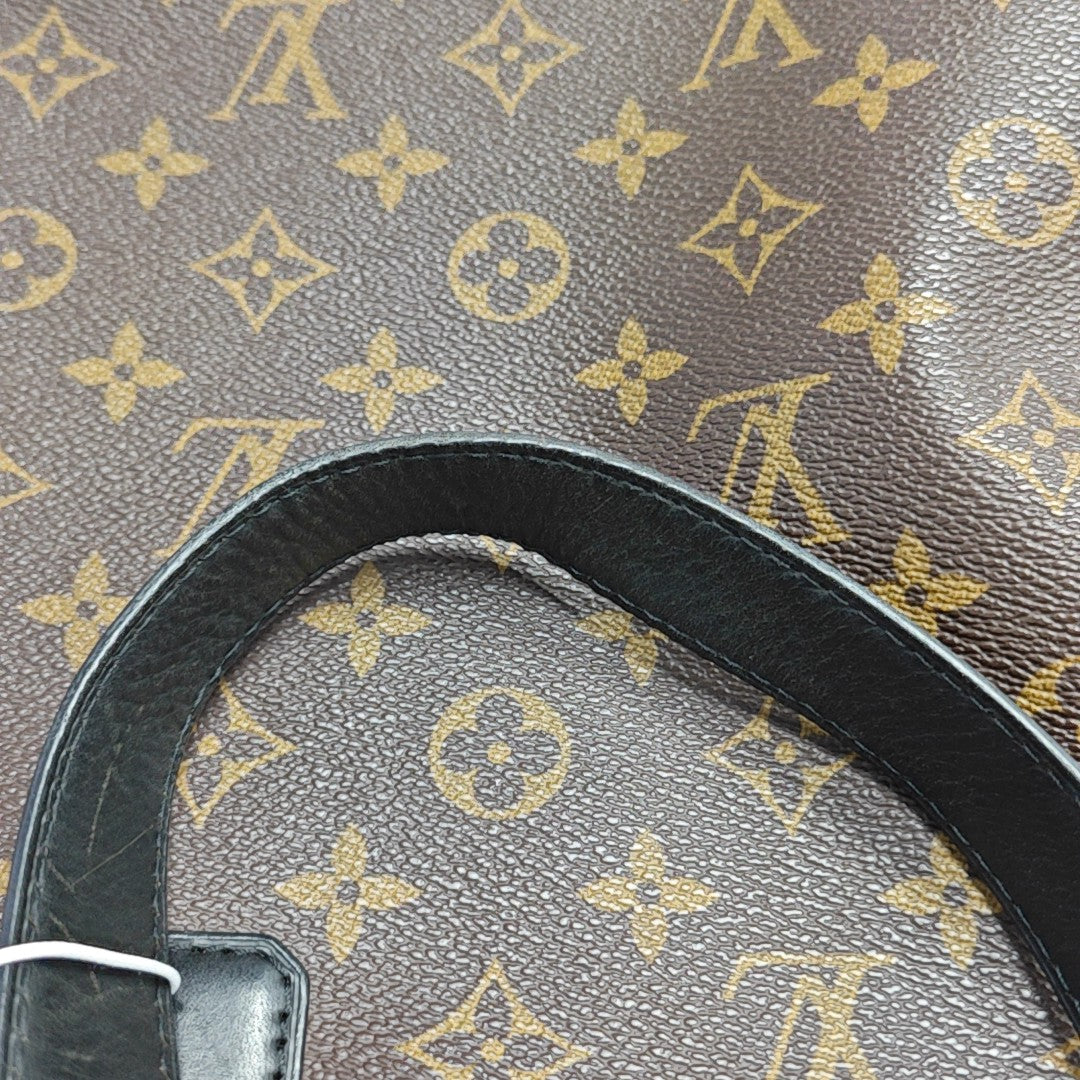 KITAN Monogram Coated Canvas Brown