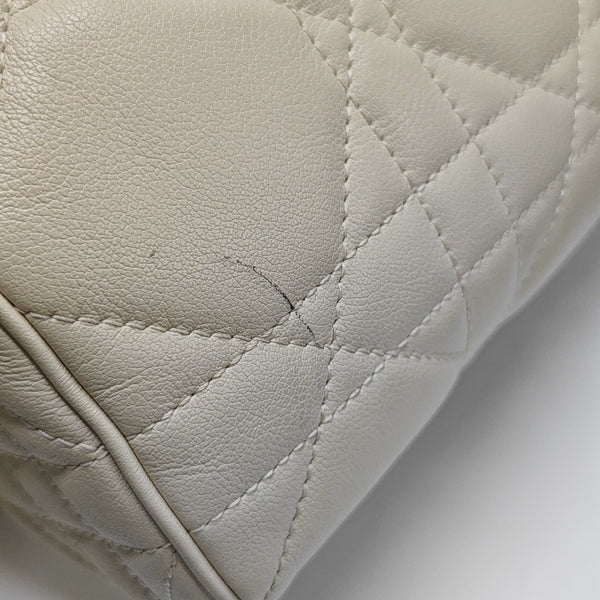 Cannage Calfskin White