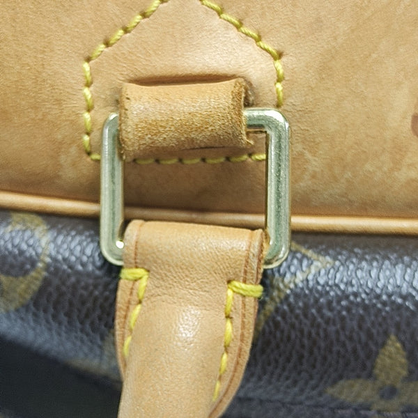 DEAUVILLE Monogram Coated Canvas Brown