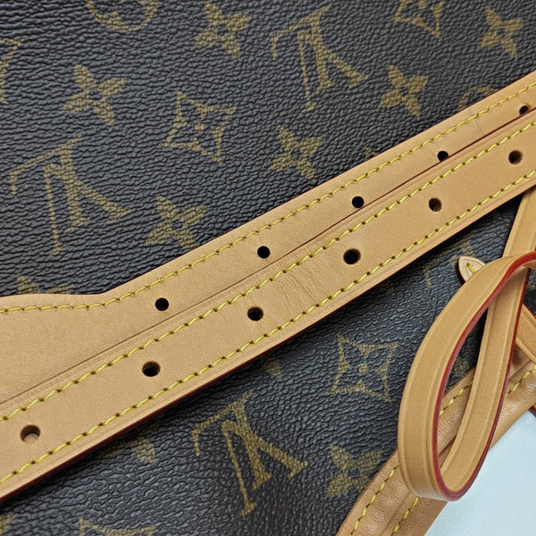 CARRYALL MM Monogram Coated Canvas Brown