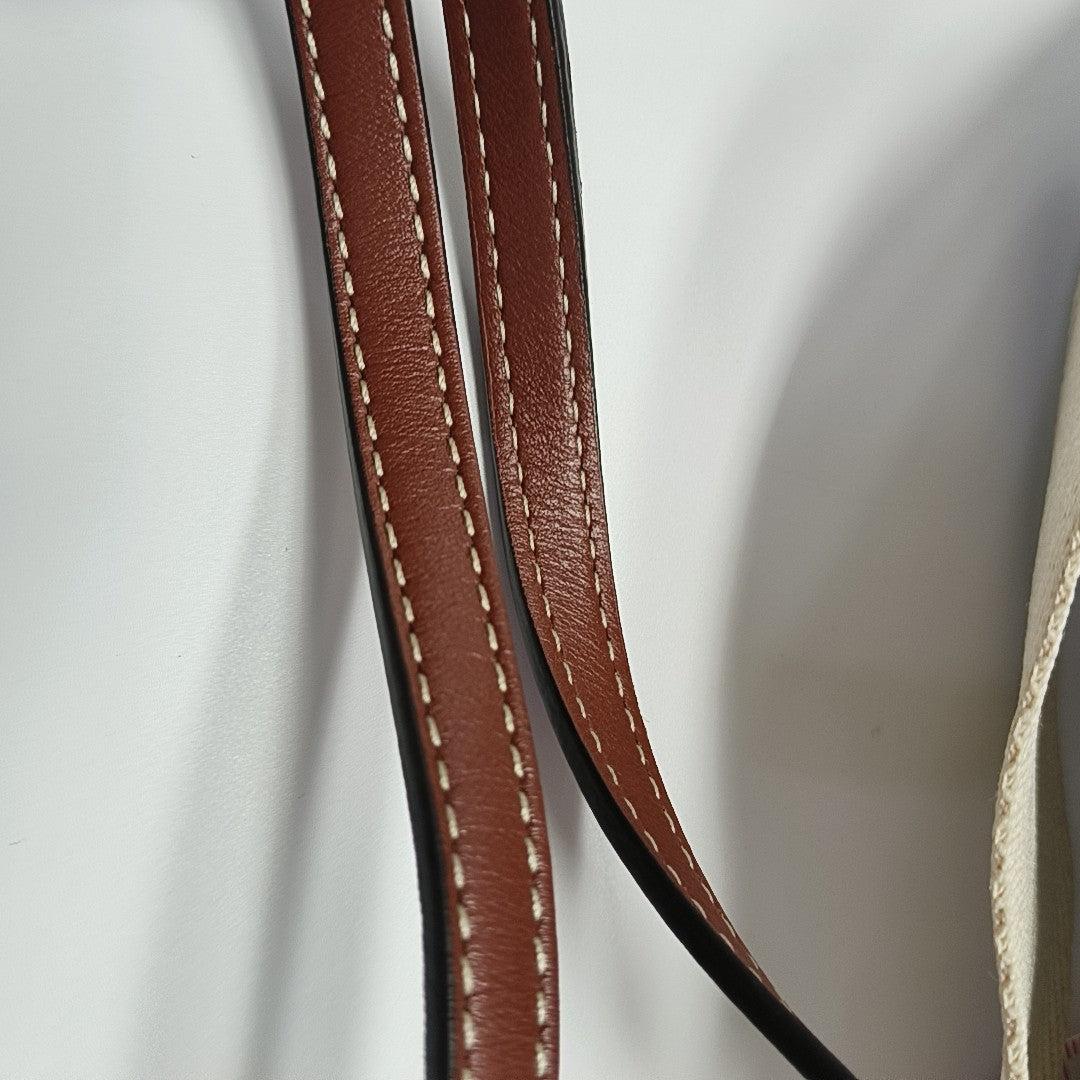 Woody Small Straw Beige